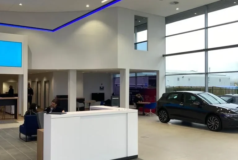 Full refurbishment of Lookers VW Dealership