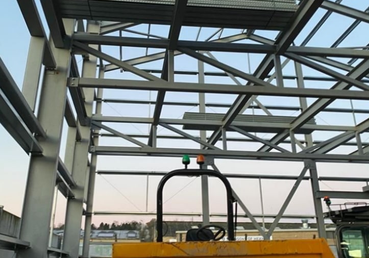 STP construction project in Haugh Lane