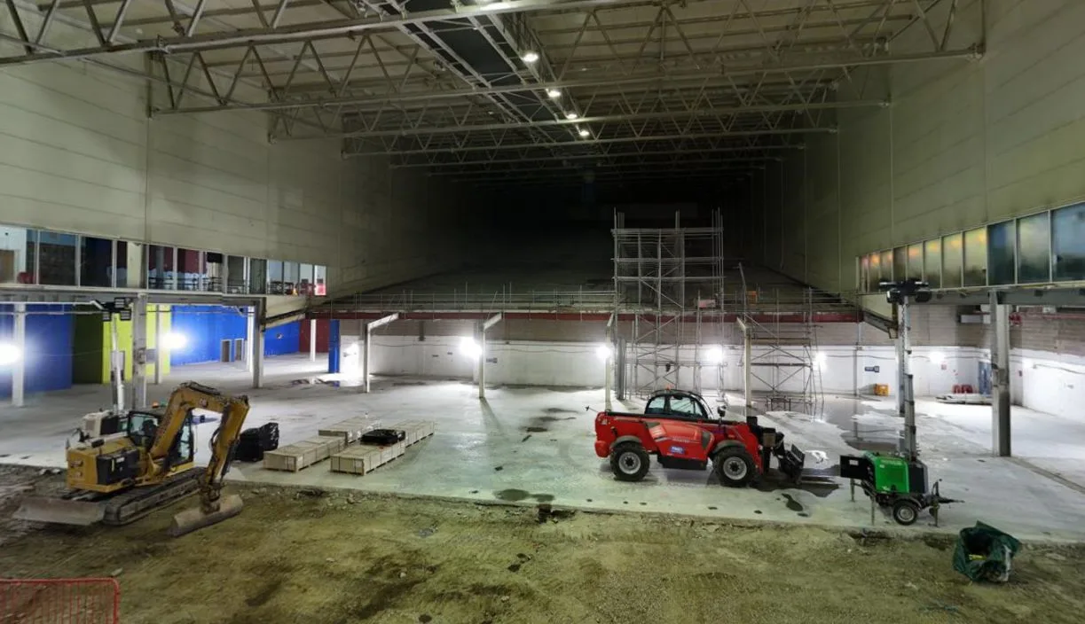Braehead Retail Park transformation in progress.