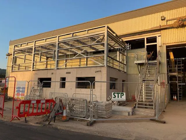 The Egger manufacturing site project