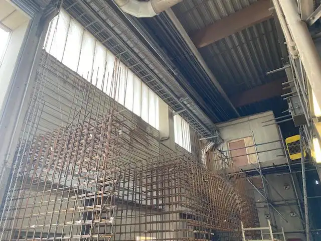 The Egger manufacturing site project.