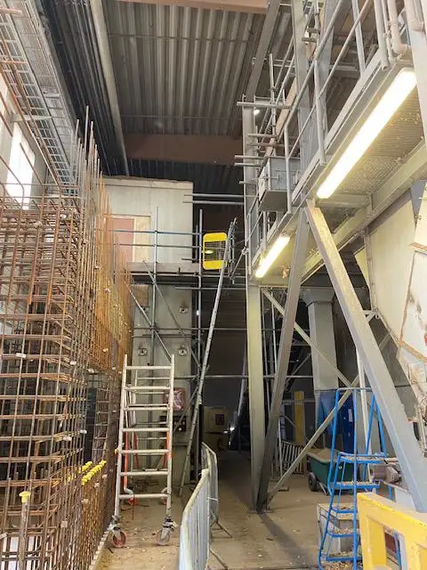 The Egger manufacturing site project.