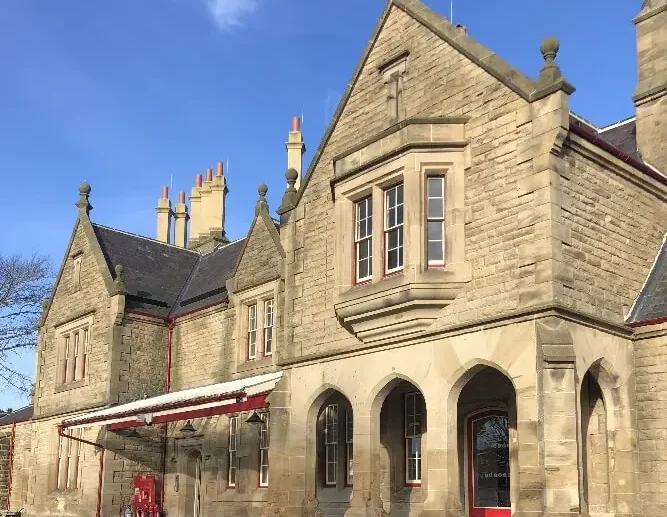 The refurbishment of Morpeth Railway Station