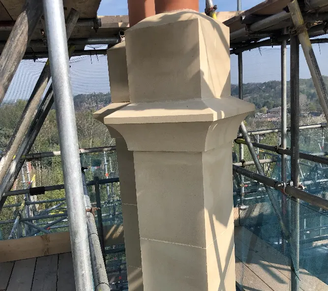 The refurbishment of Morpeth Railway Station.
