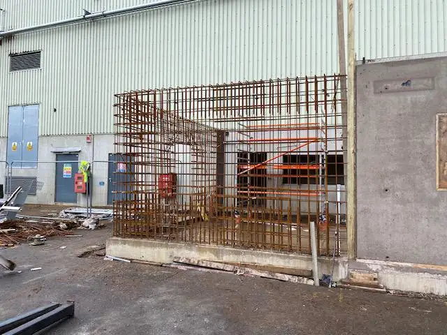 The Egger manufacturing site project.